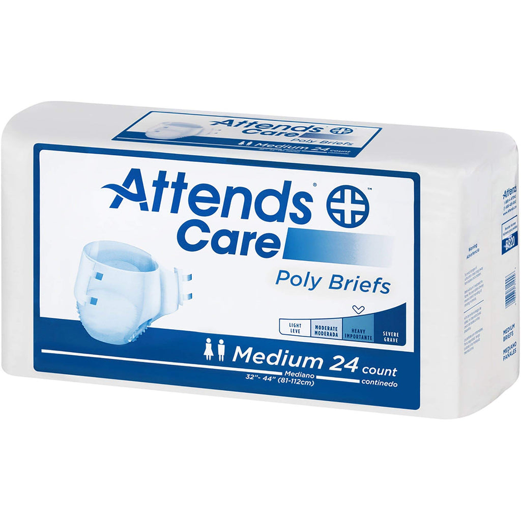 Adult Incontinence Briefs Medium Heavy Absorbency 96ct Case K526