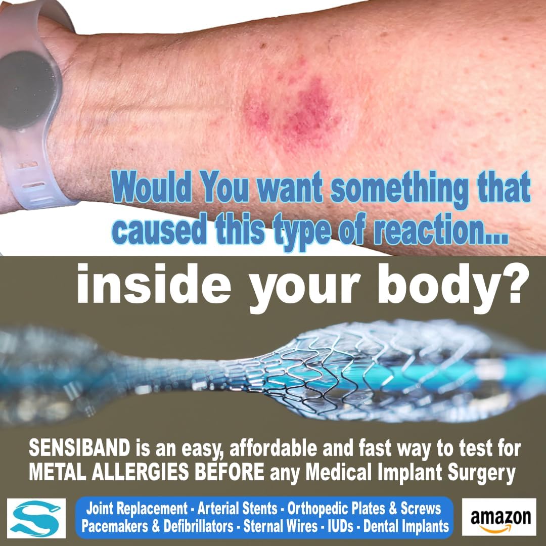 Metal Allergy Test Band for Piercings and Jewelry I52480