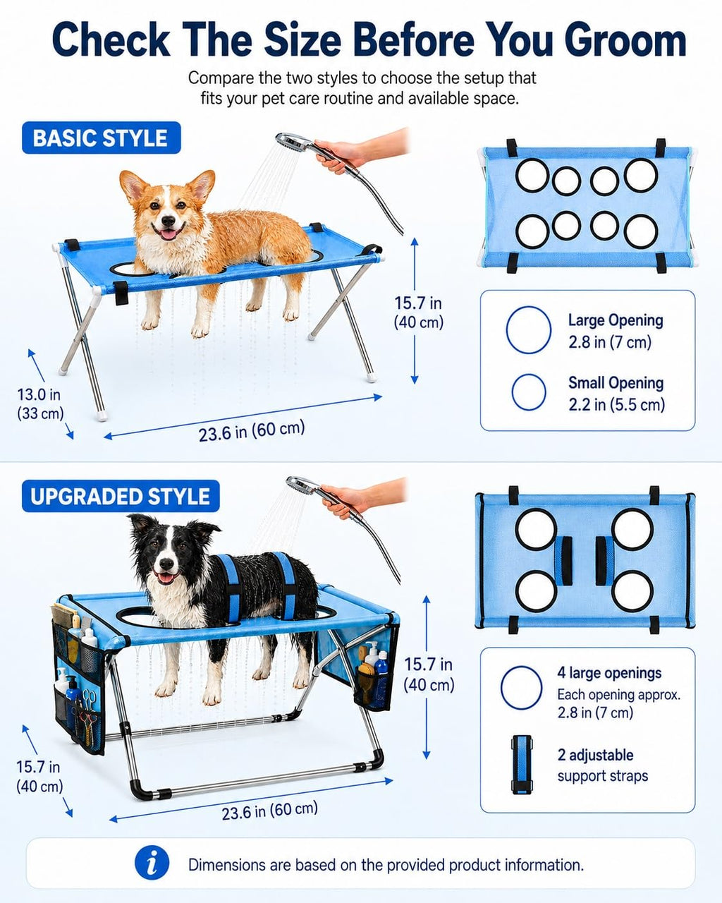 Dog Grooming Hammock Stand F346486