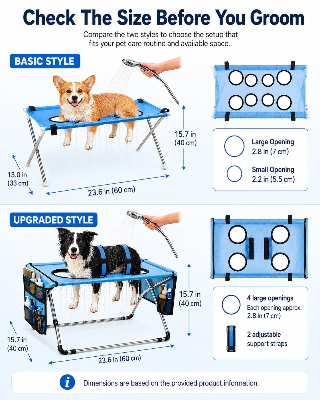 Dog Grooming Hammock Stand F346486