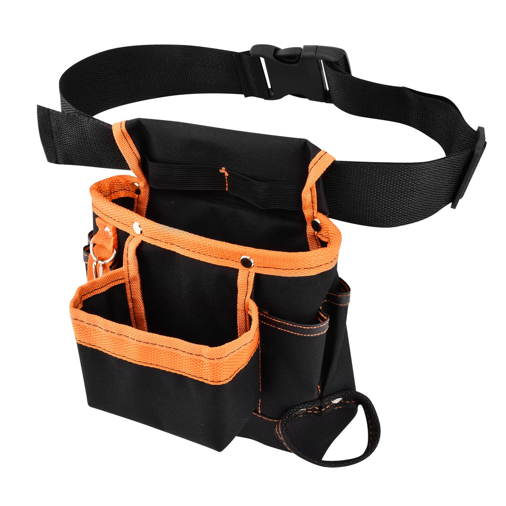 8 Pockets Tool Pouch Utility Waist Bag with Adjustable Belt Z377