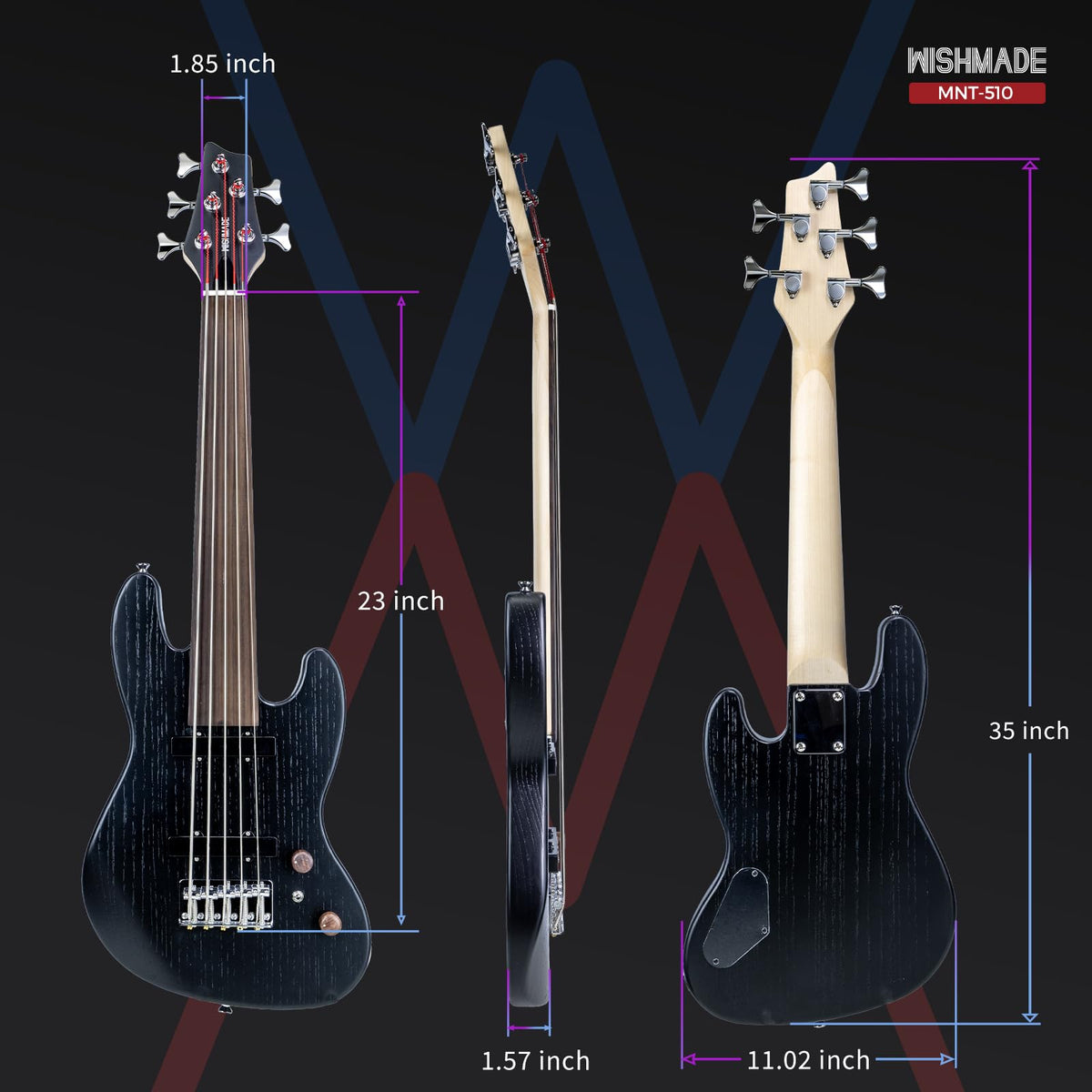 5 String Electric Bass M97392
