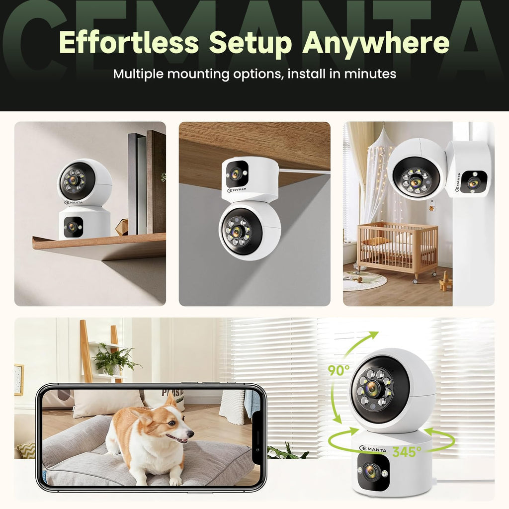 4MP Indoor Security Camera M456446