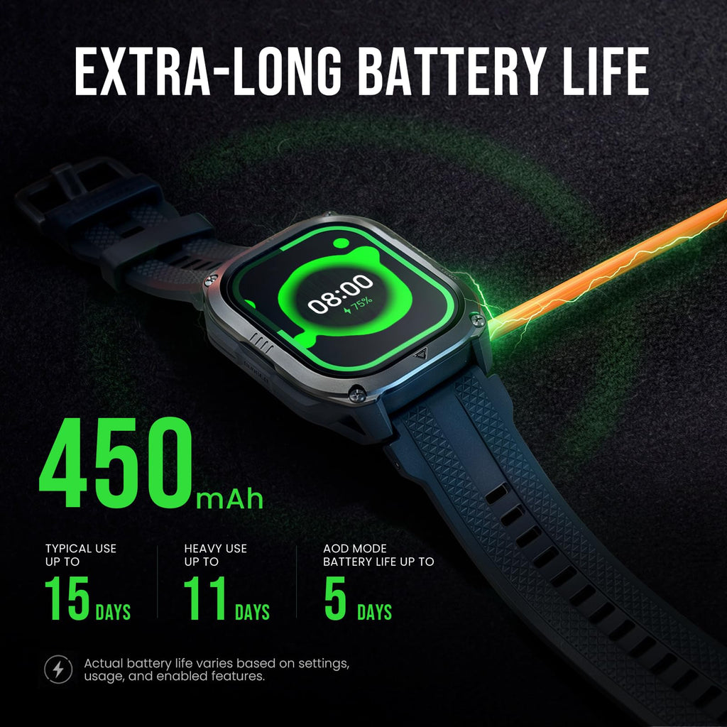 Smart Watch with GPS, Waterproof, 15-Day Battery J8255