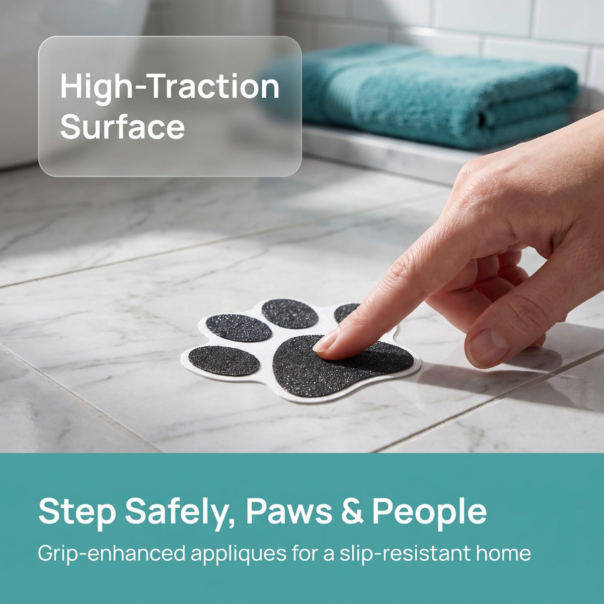 12pcs Non Slip Tub Stickers R251