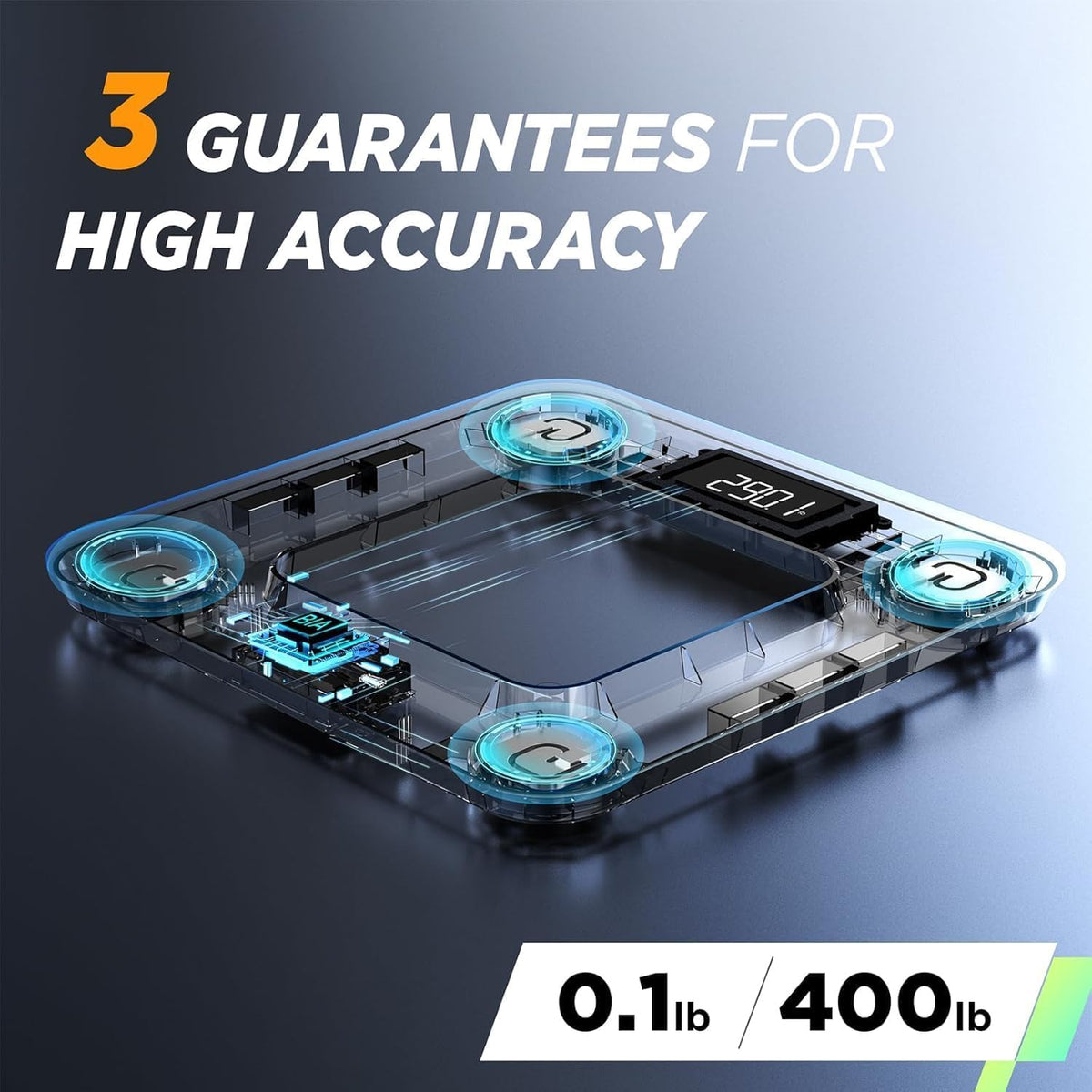 Accurate Digital Body Weight and Fat Percentage Scale G39219