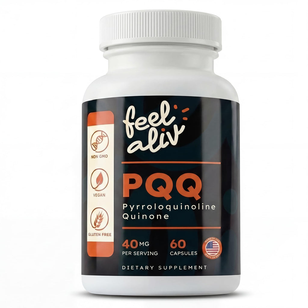 PQQ Supplement 40mg Vegan 60 Capsules Q534880