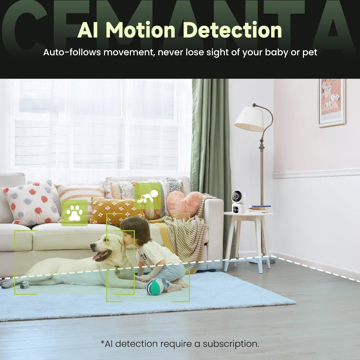 4MP Indoor Security Camera M456446