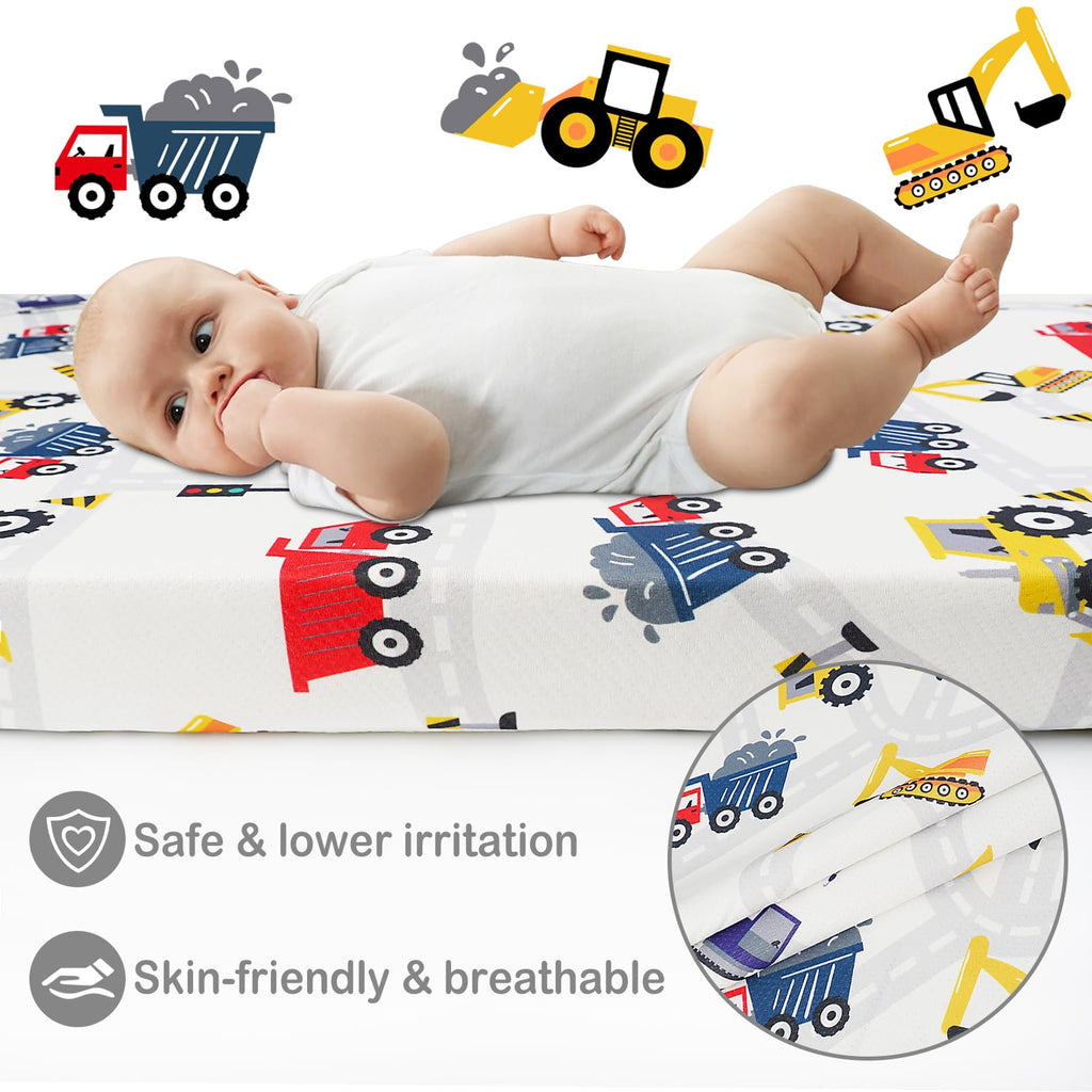 38" x 26" Soft Foam Pack N Play Mattress T401947