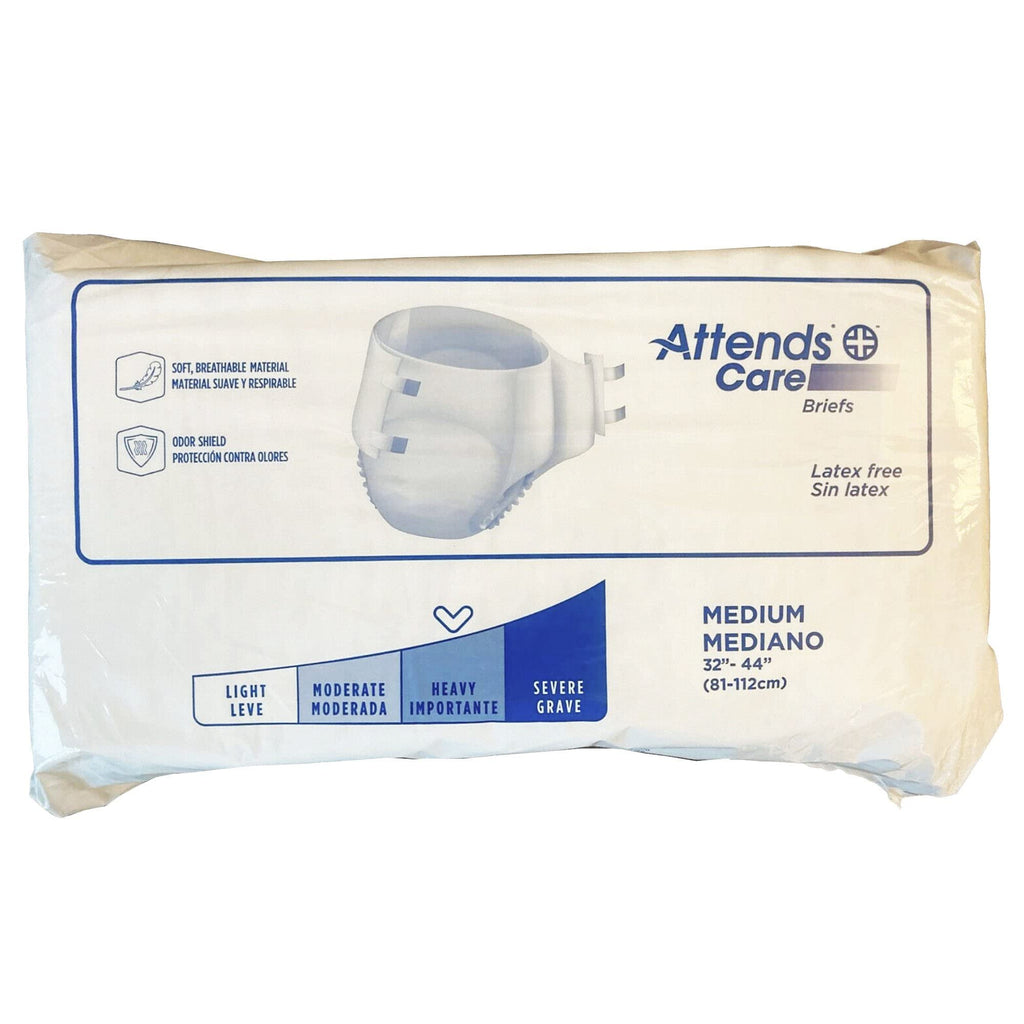 Adult Incontinence Briefs Medium Heavy Absorbency 96ct Case K526