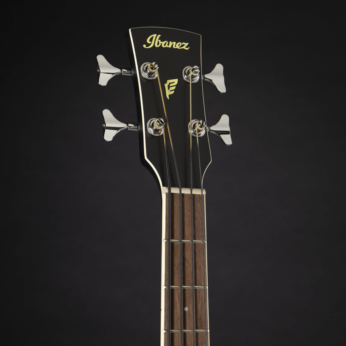 Weathered Black Acoustic-electric Bass U4875