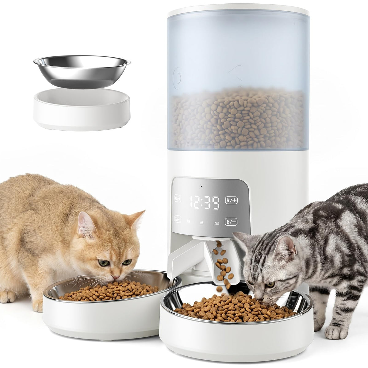 Automatic Cat Feeder 6L White T66317