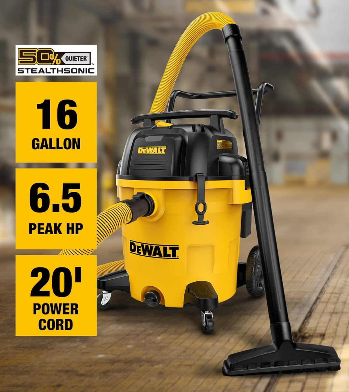 16 Gallon Wet/Dry Shop Vacuum L526939