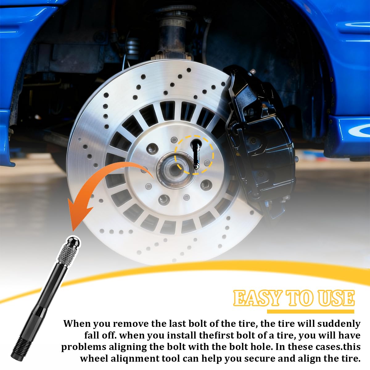 M14×1.25 Stainless Steel Wheel Alignment Pin Z10593