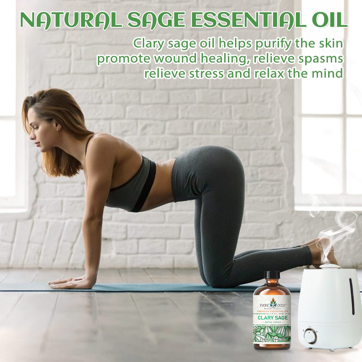 Rosemary Clary Sage Ylang Ylang Geranium Lavender Essential Oil 4 Oz Q415514
