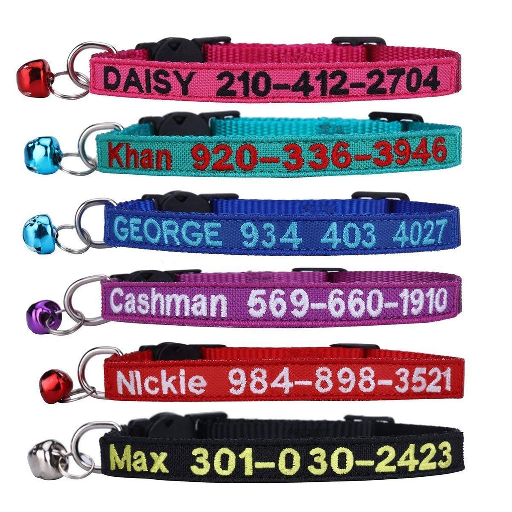 Nylon Cat Collar with Bell C27580