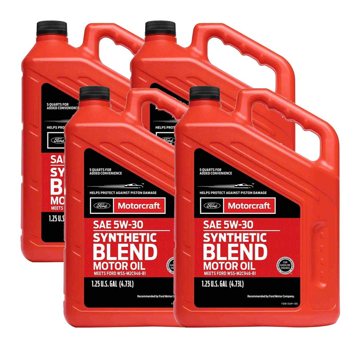 5W-30 Synthetic Blend Motor Oil 20 Quart E2834