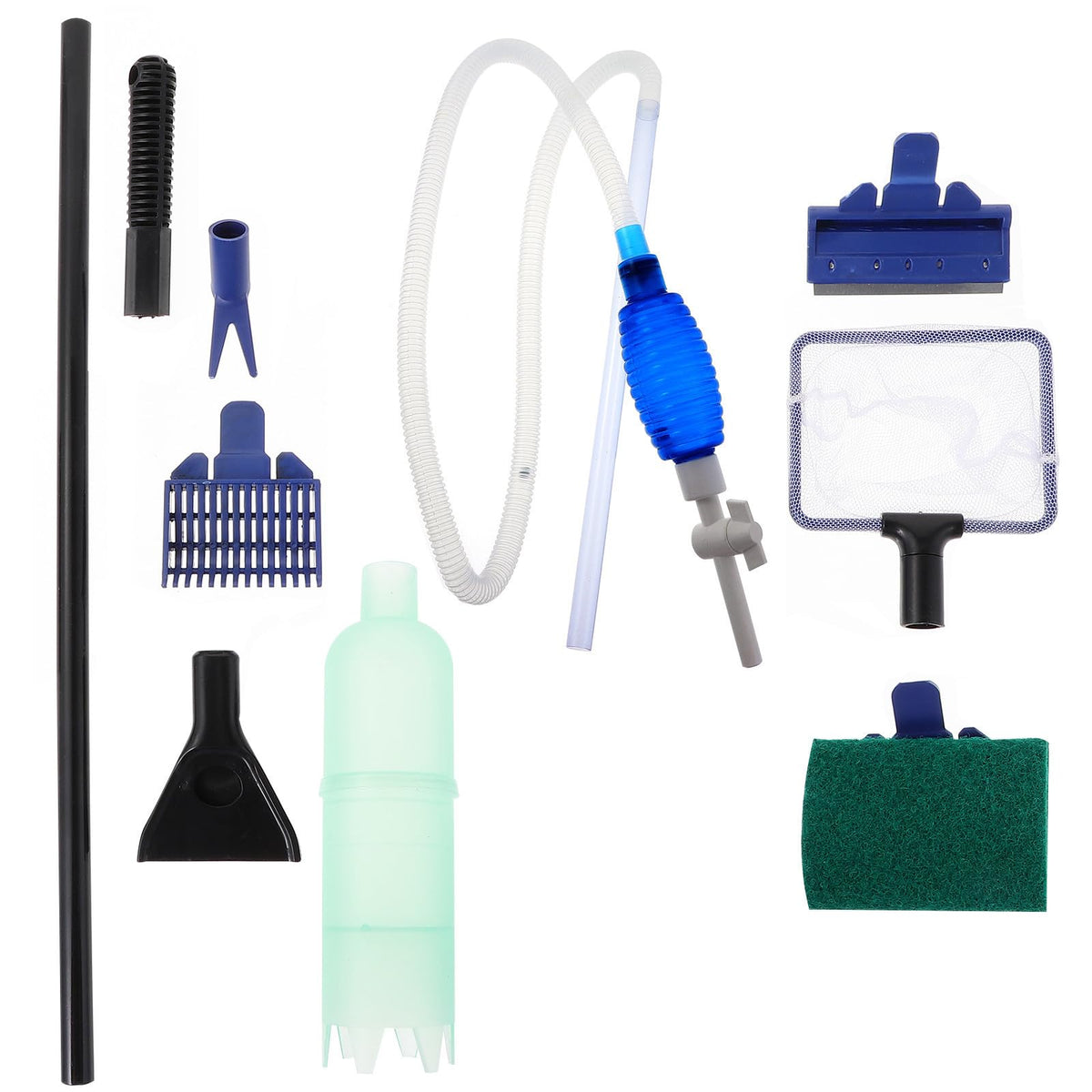 Fish Tank Cleaner Brush 5 in 1 Aquarium Maintenance Set H462795