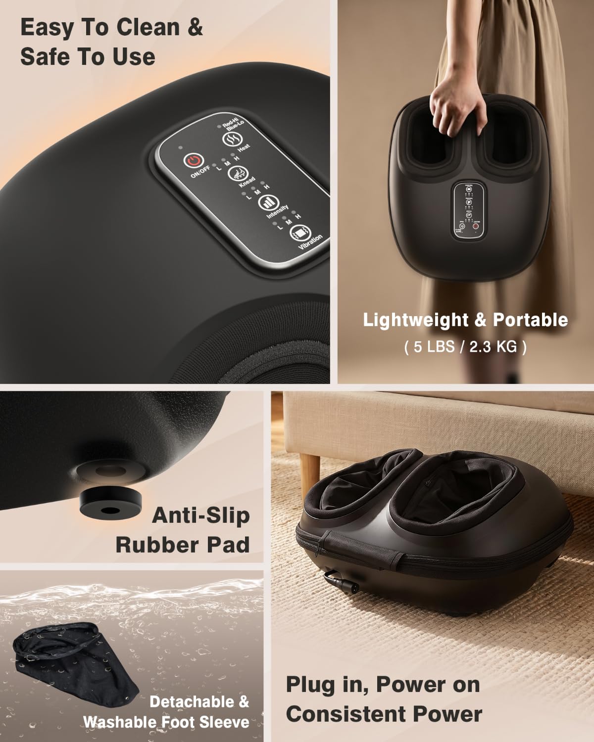 Foot Massager with Heat P91166