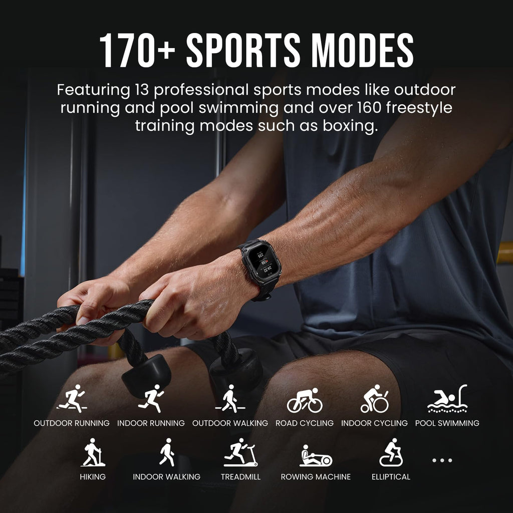 Smart Watch with GPS, Waterproof, 15-Day Battery J8255