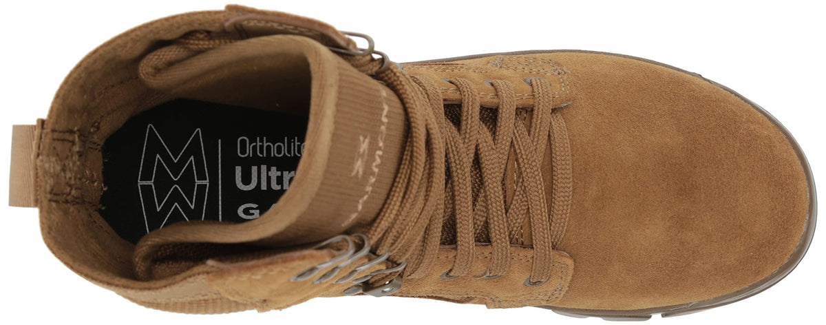 Coyote Suede Combat Boots P630