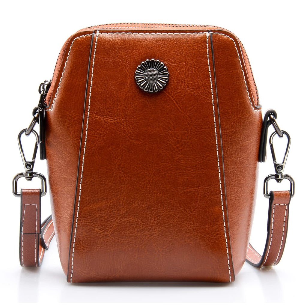 Small Genuine Leather Crossbody Bags X783