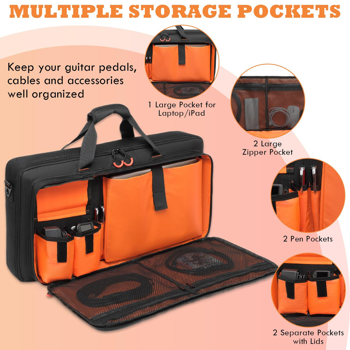 Carrying Bag for Guitar Multi-effects Pedal C90922