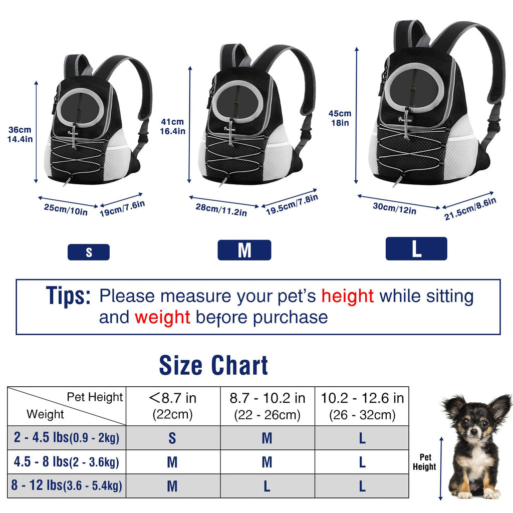 Ventilated Mesh Pet Front Carrier Backpack U995056