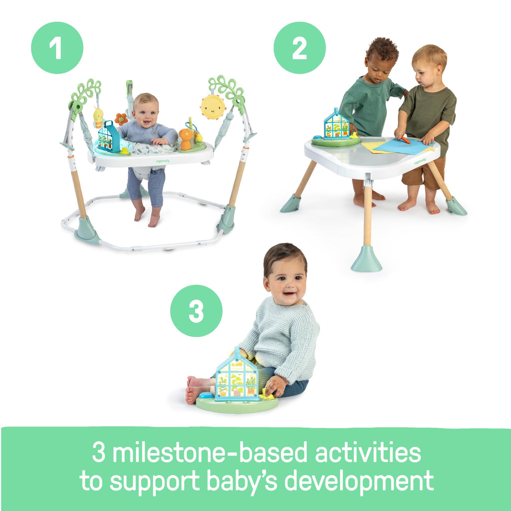 3-in-1 Baby Jumper and Activity Center with Lights and Sounds K923