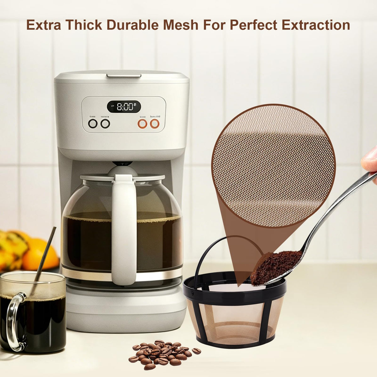 Reusable Coffee Maker Filter T443