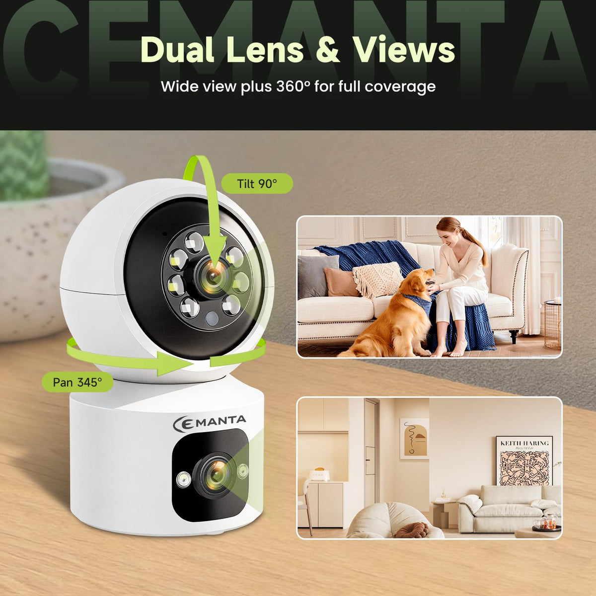 4MP Indoor Security Camera M456446