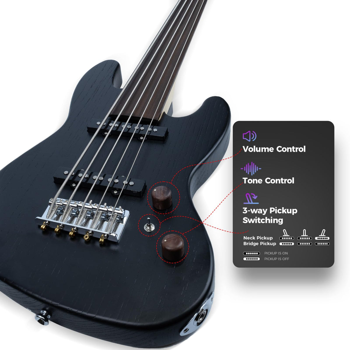 5 String Electric Bass M97392
