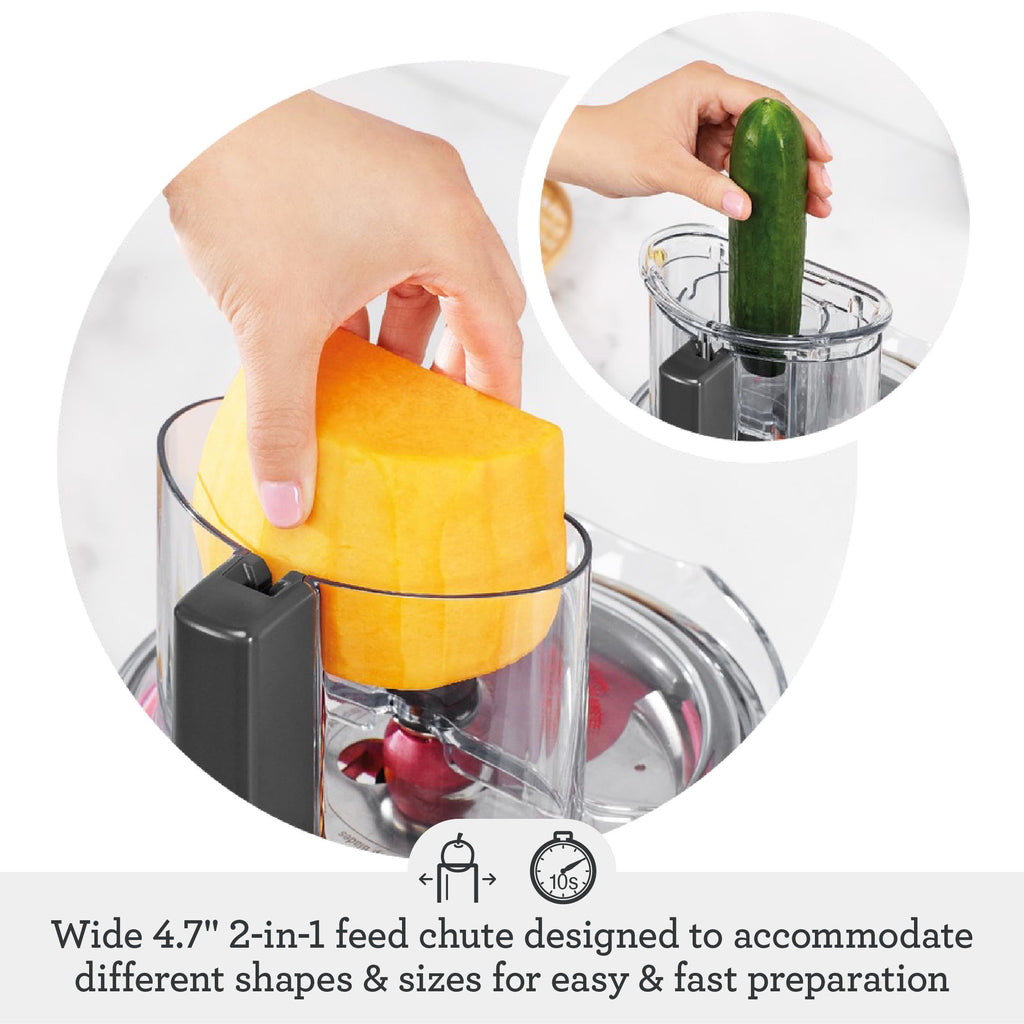 9 Processor and Dicer, Brushed Stainless Steel K2938