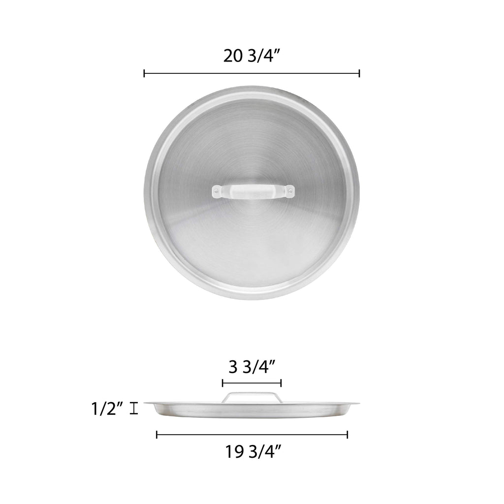 60 qt Aluminum Sauce Pot with Lid X527