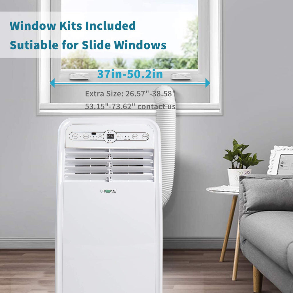 8000 BTU White Portable Air Conditioner D729