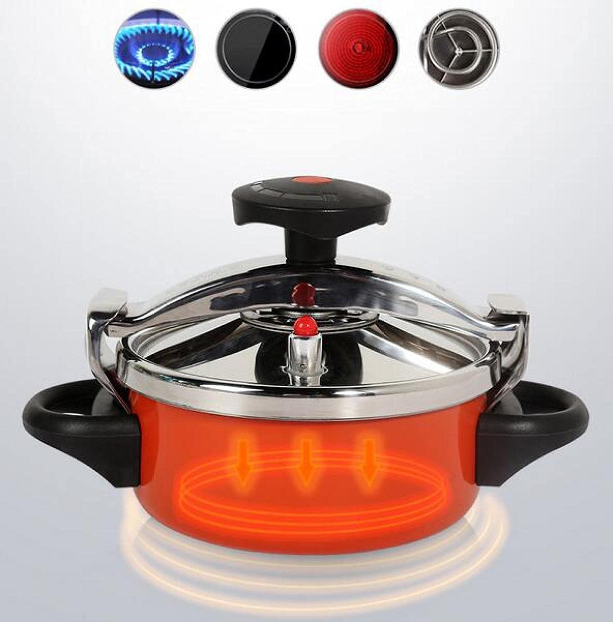 Camping Pressure Cooker Aluminum Alloy 2L C271