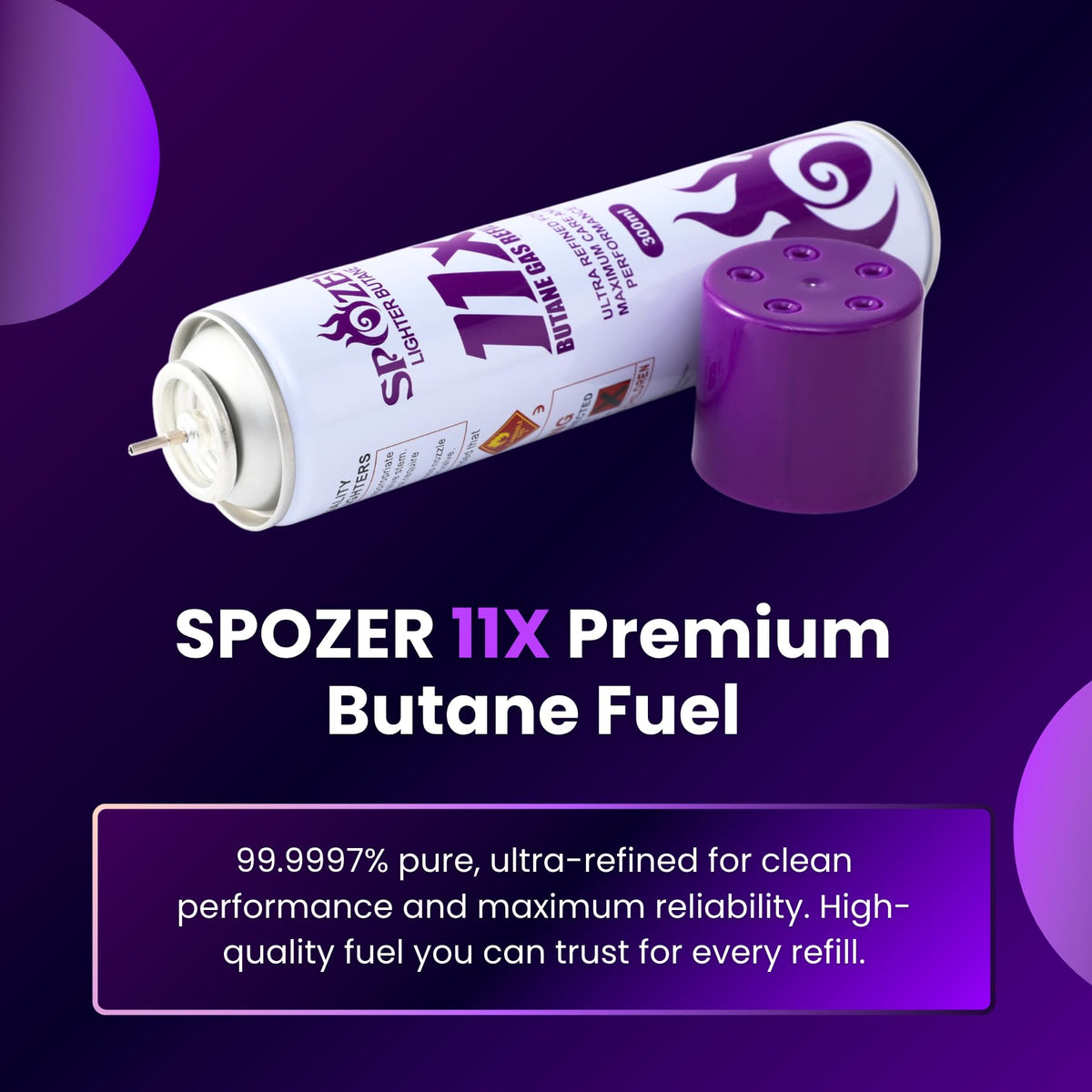 11X Butane Fuel Refill 300ml 12 Cans U330