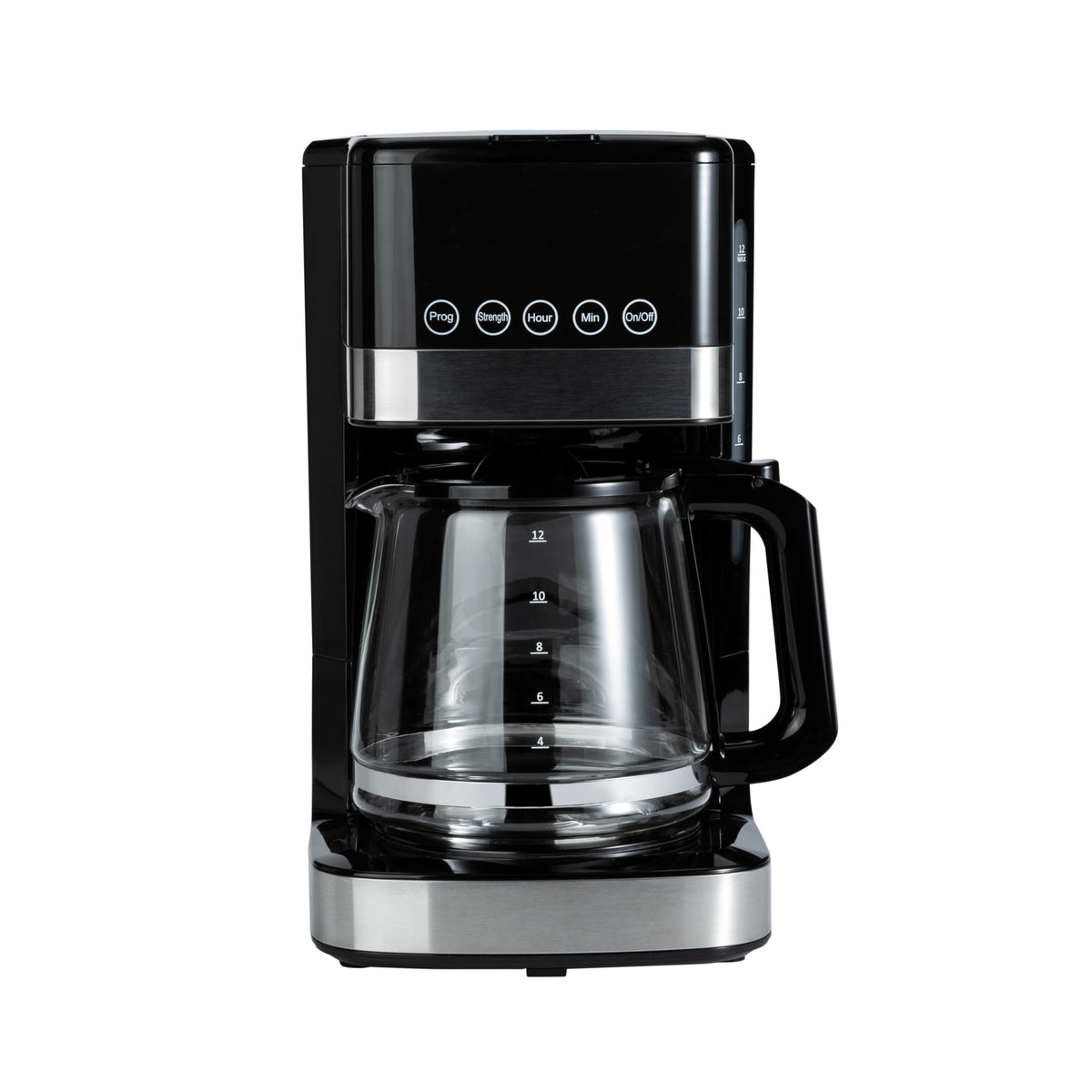 12 Cup Programmable Drip Coffee Maker with Glass Pot E32790