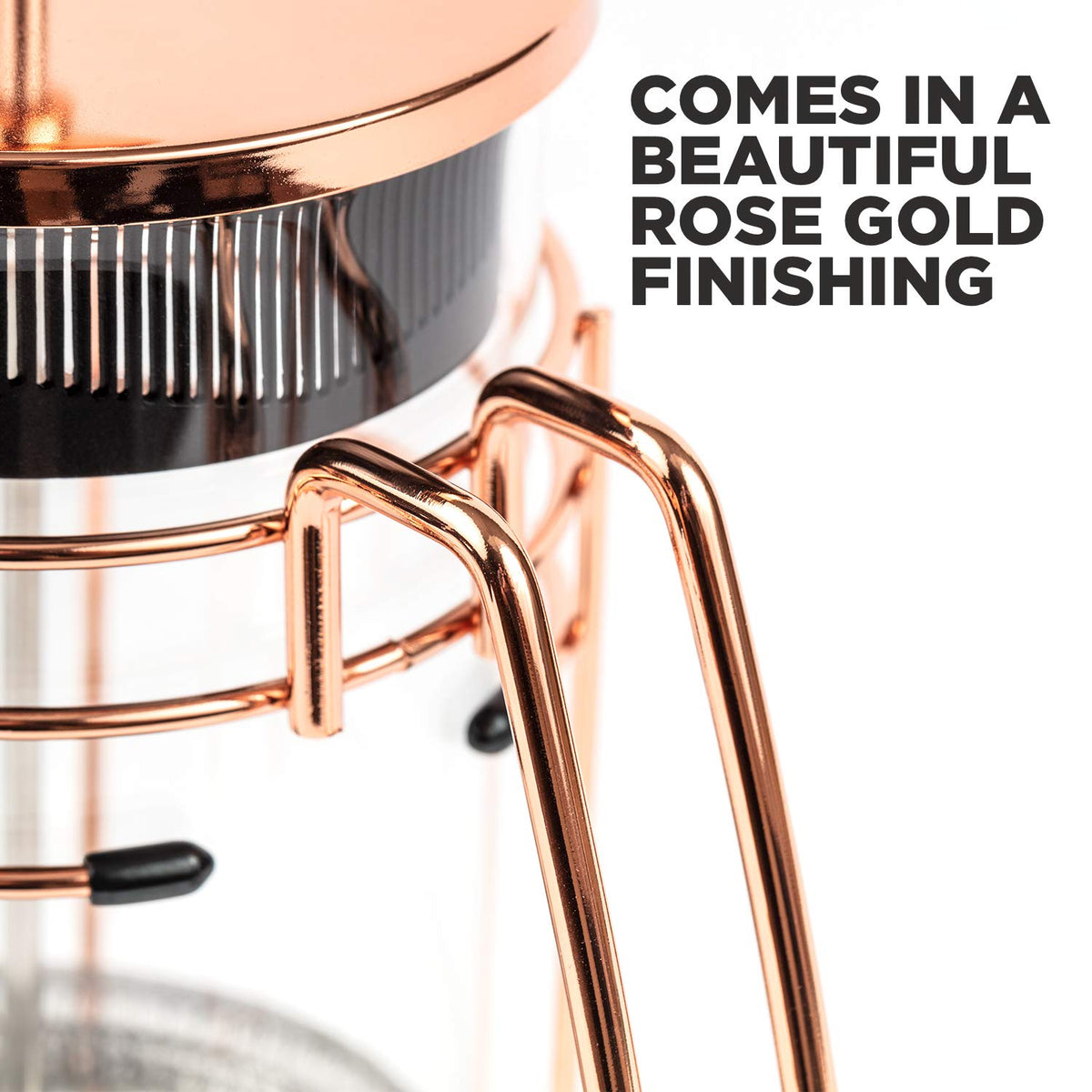 1000ml Rose Gold French Press Coffee Maker U826405