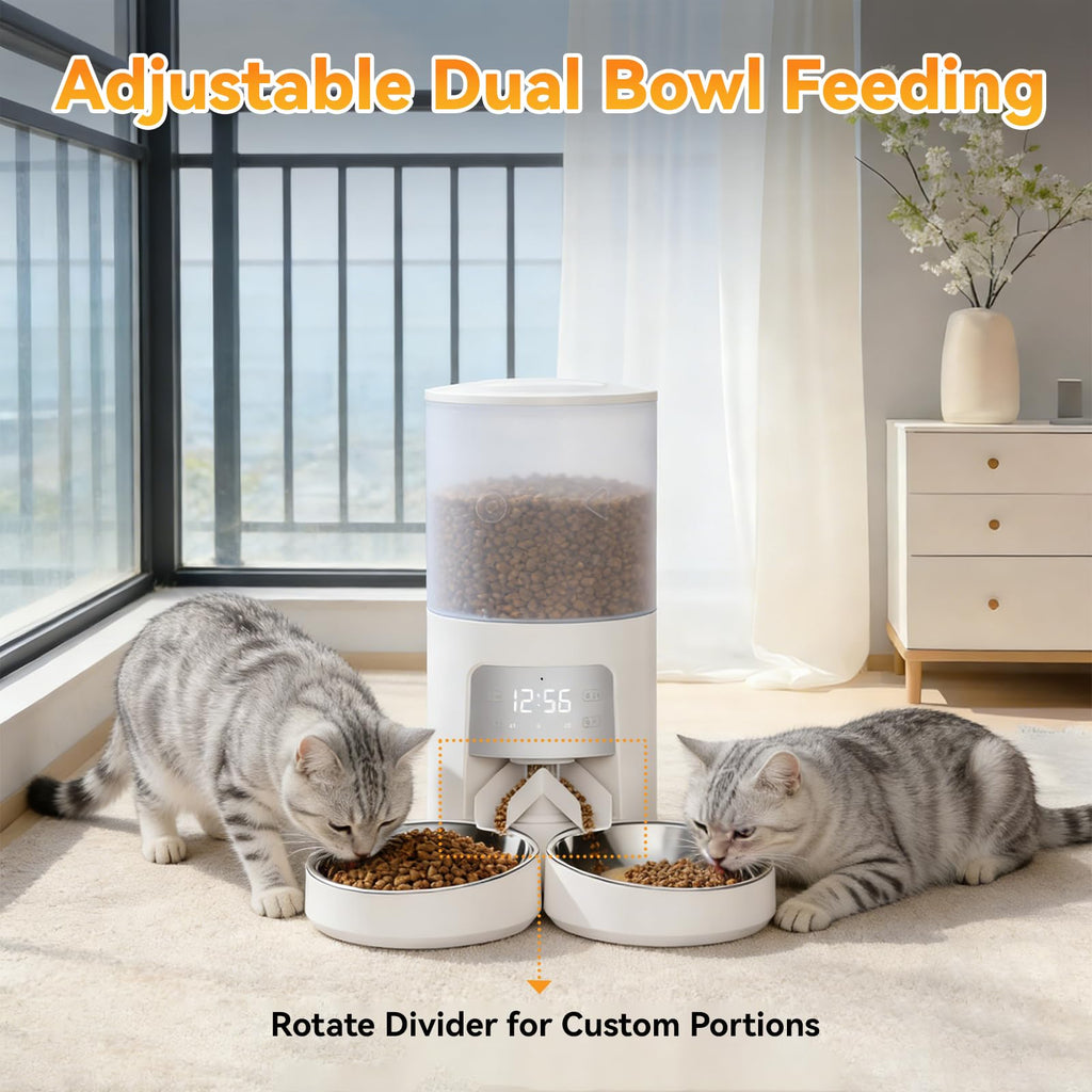 Automatic Cat Feeder 6L White T66317