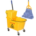 Commercial Mop Bucket on Wheels, 35 Quart X42974
