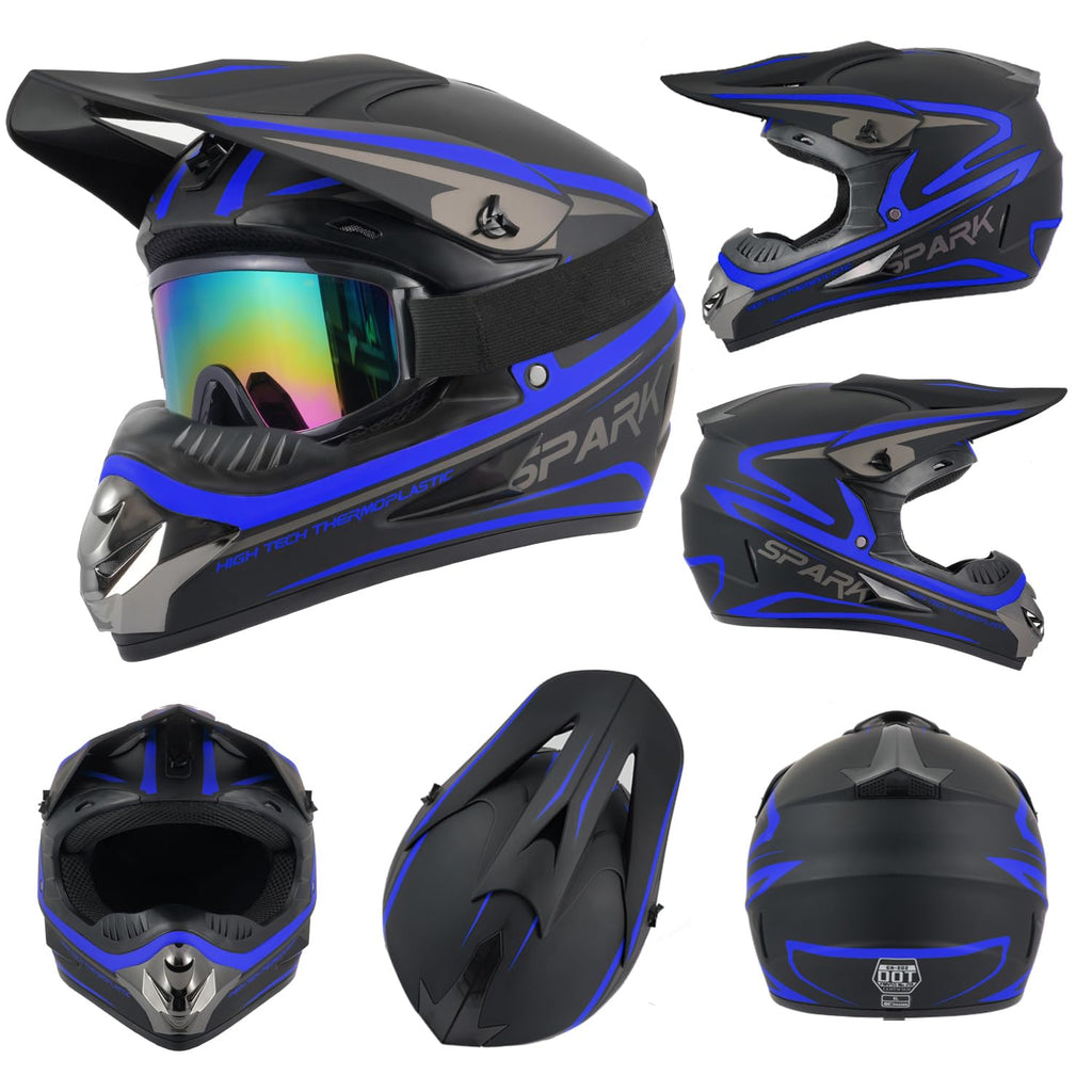 Kids Motocross Full Face Helmet V97997