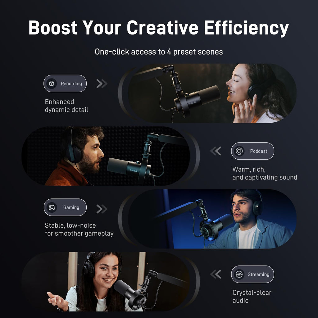 Dynamic Microphone Kit with Boom Arm V769