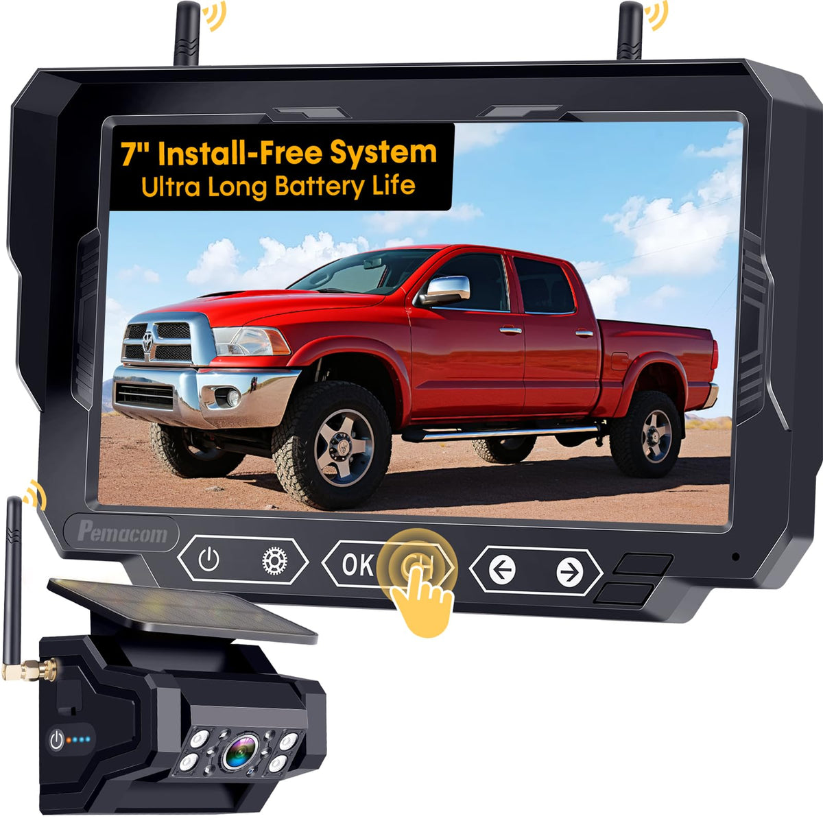 1080P HD Wireless Backup Camera X914835