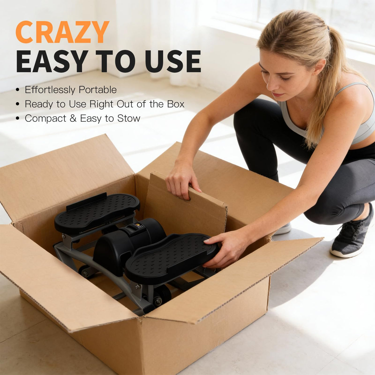 Aerobic Step Platform Rocking Fitness Machine U4682