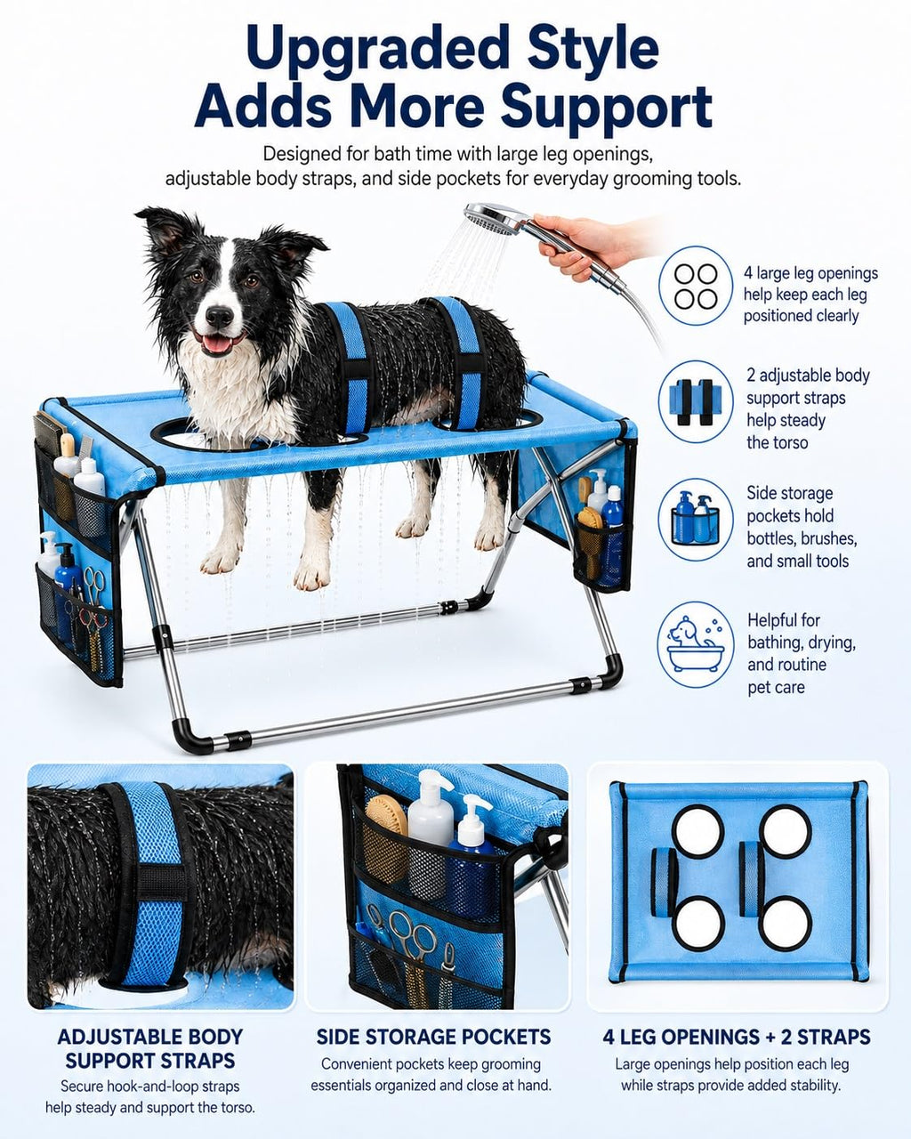 Dog Grooming Hammock Stand F346486