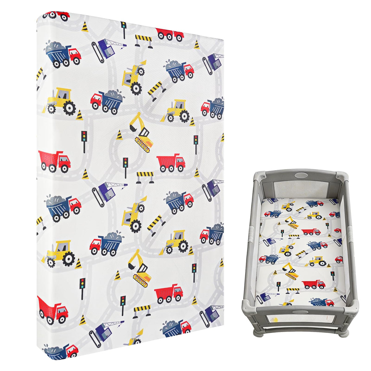 38" x 26" Soft Foam Pack N Play Mattress T401947