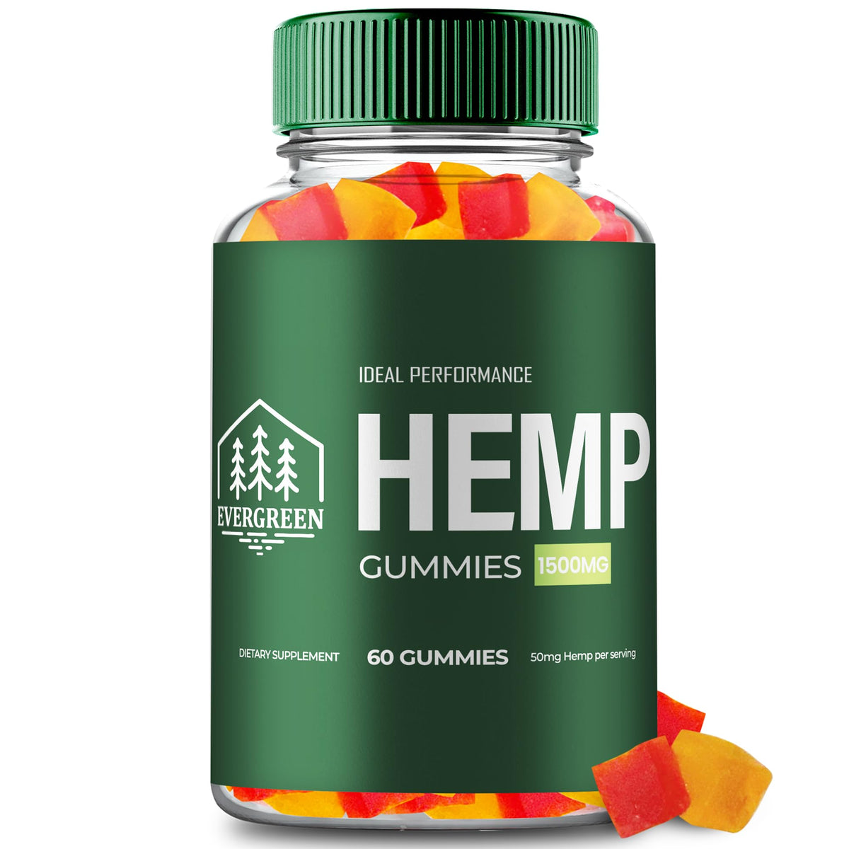 60 Gummies Hemp Gummies N524654