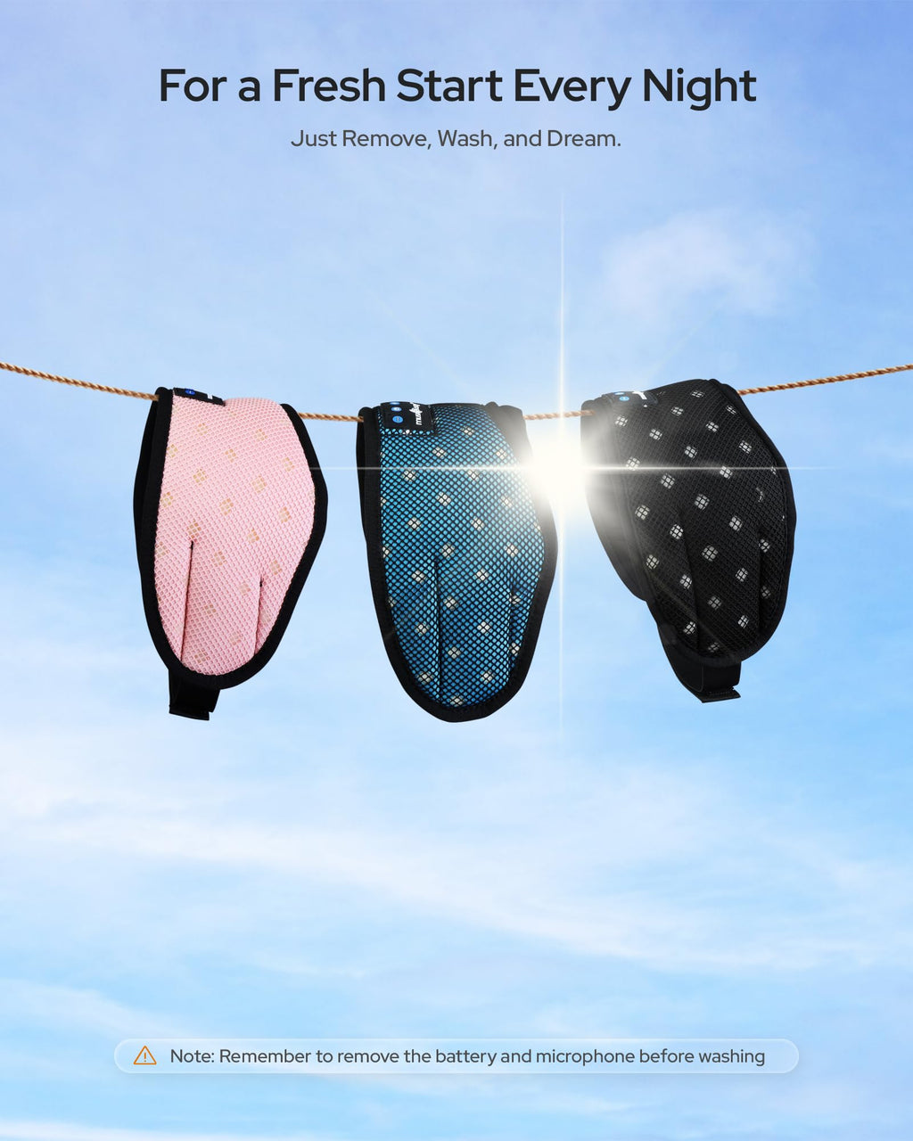 Bluetooth Sleep Mask Headphones S95743