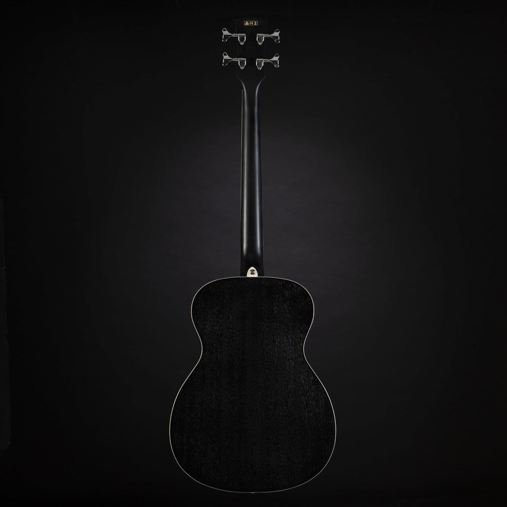 Weathered Black Acoustic-electric Bass U4875